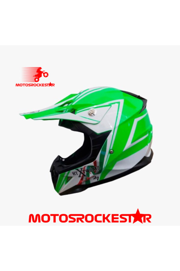 Casco Cross Xtrem Verde