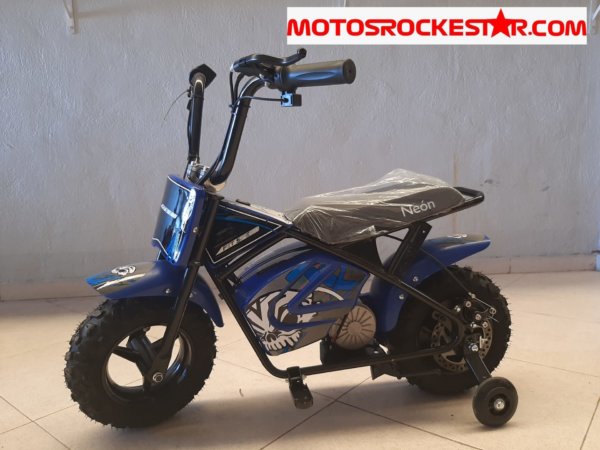 Mini moto Eléctrica Infantil Neón 250W - Image 5