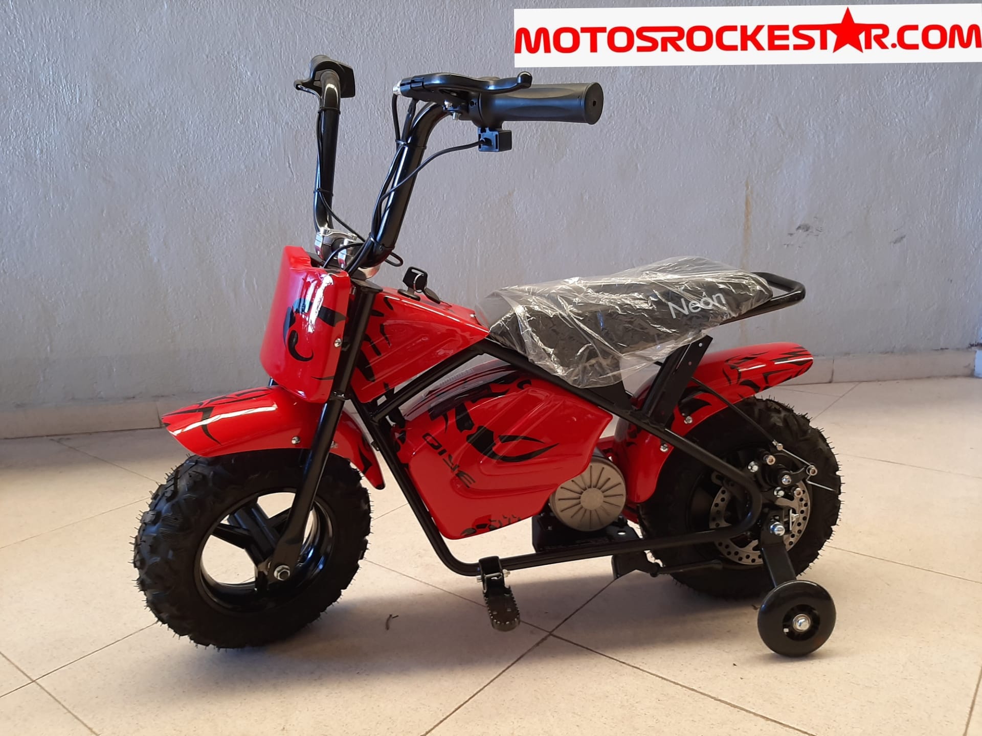 Mini moto Eléctrica Infantil Neón 250W 